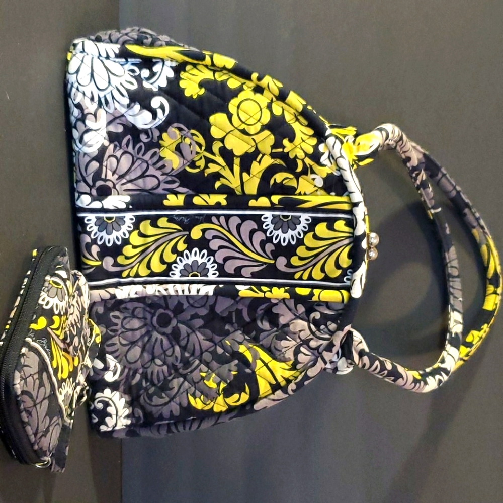 Vera Bradley Eloise Purse with Wristlet Baroque